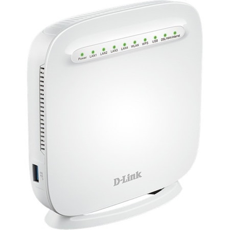 D-Link DSL-G225 Wi-Fi 4 IEEE 802.11n Ethernet, VDSL2, ADSL2+ Modem/Wireless Router