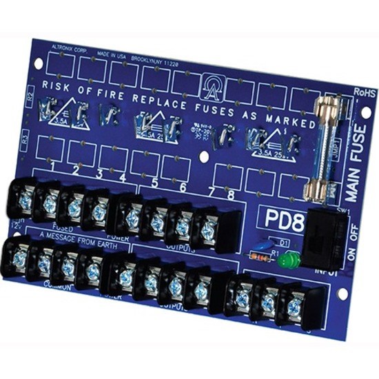 Altronix PD8CB 8-Outlets PDU