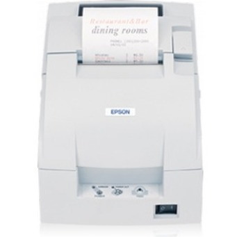 Epson TM-U220B Desktop Dot Matrix Printer - Monochrome - Receipt Print - Dark Grey