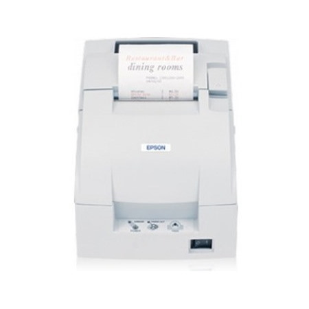 Epson TM-U220B Desktop Dot Matrix Printer - Monochrome - Receipt Print - Dark Grey