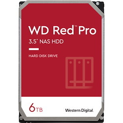 Western Digital Red Pro WD6003FFBX 6 TB Hard Drive - 3.5" Internal - SATA (SATA/600) - Conventional Magnetic Recording (CMR) Method