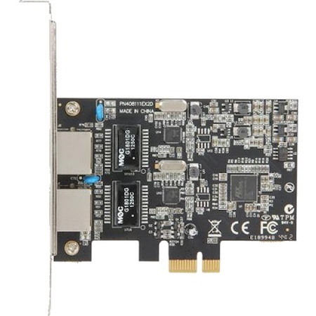 Rosewill RNG-407-Dualv2 PCI-Express Dual Port Gigabit Ethernet Network Adapter 2 x RJ45