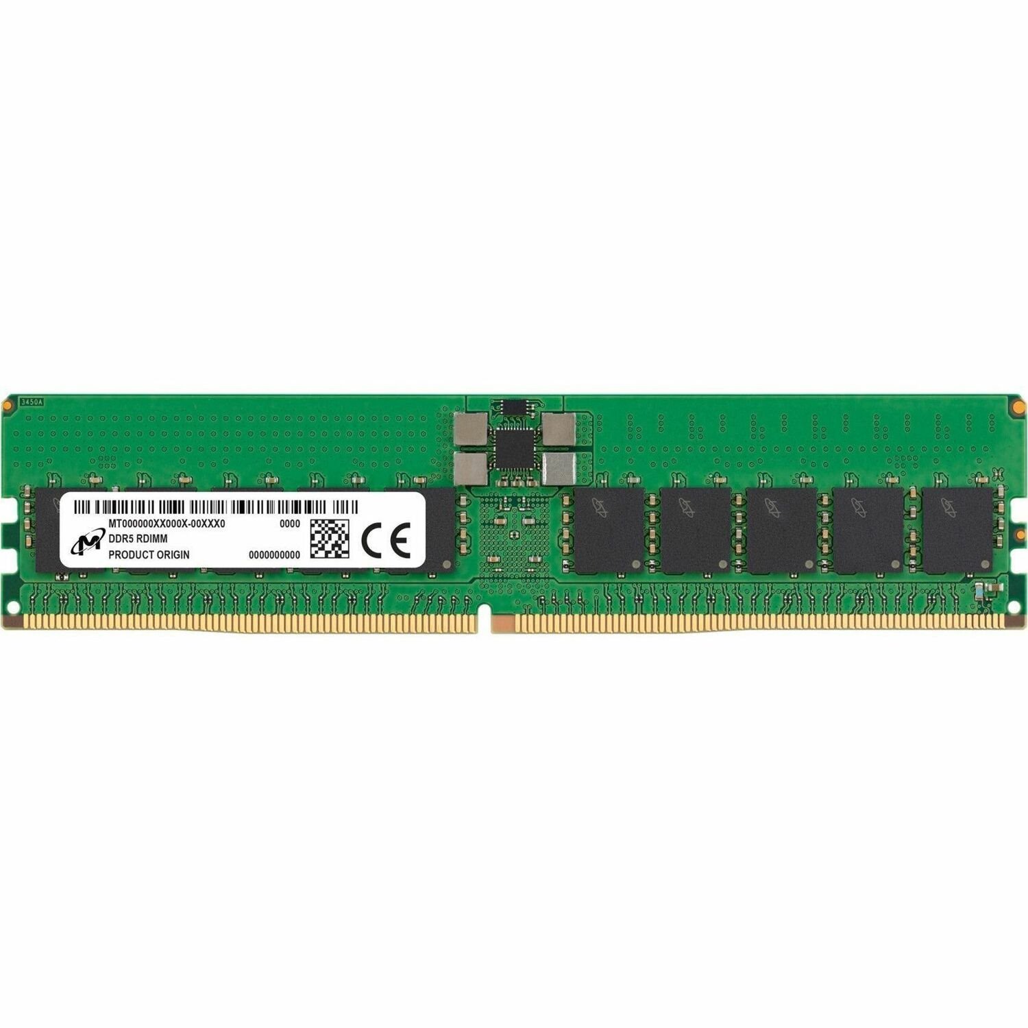 Crucial RAM Module for Server, Workstation - 32 GB (1 x 32GB) - DDR5-4800/PC5-38400 DDR5 SDRAM - 4800 MHz Dual-rank Memory - CL40 - 1.10 V