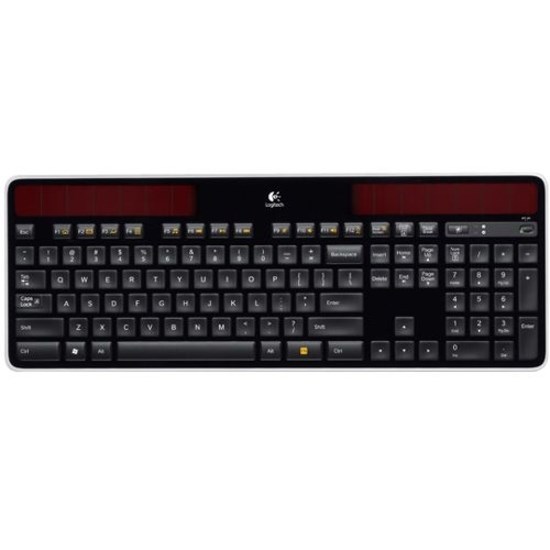 Logitech K750 Keyboard - Wireless Connectivity - USB Interface - German