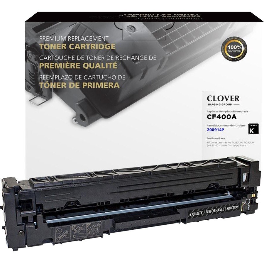 Clover Imaging Remanufactured Black Toner Cartridge for HP 201A (CF400A)