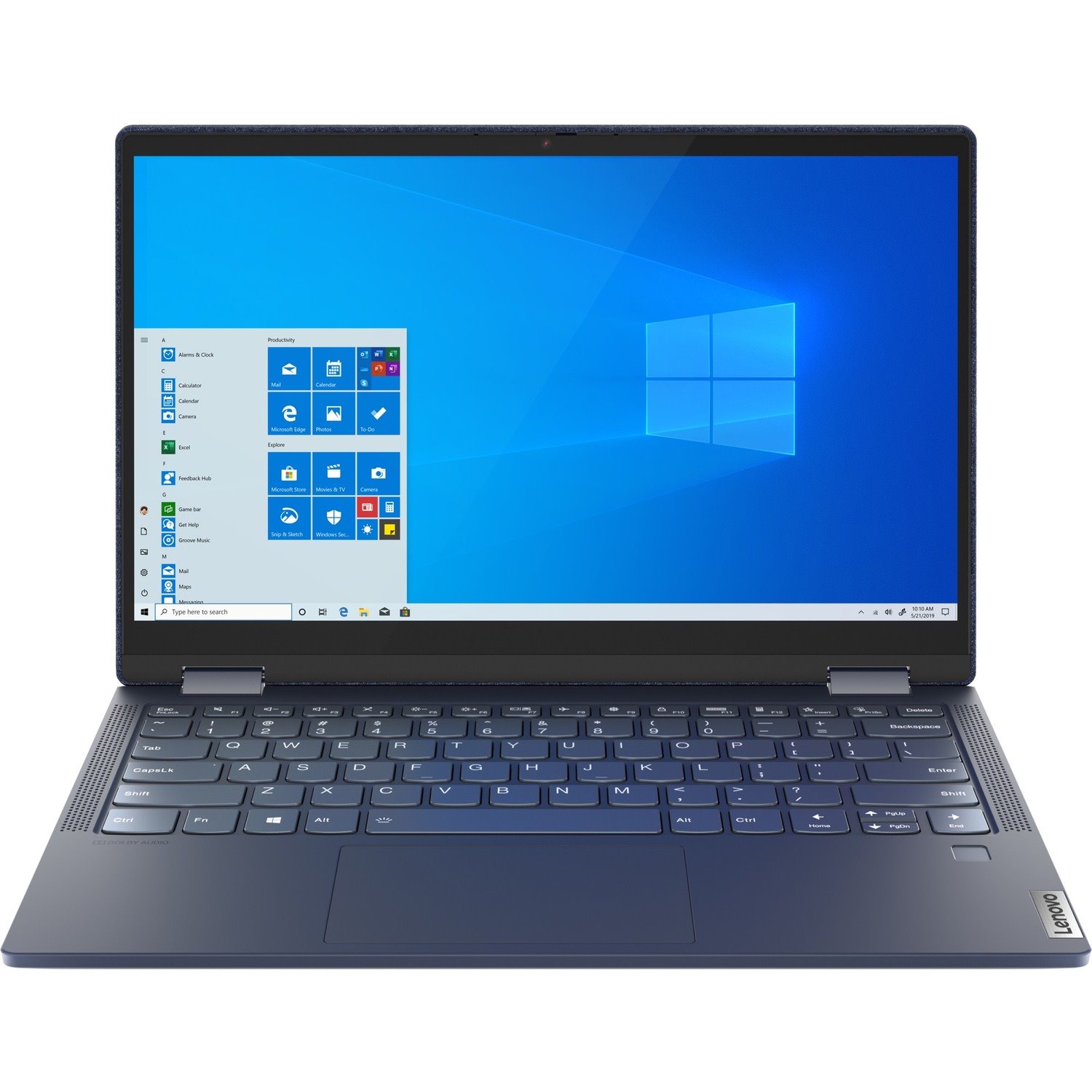 Lenovo Yoga 6 13ALC6 82ND006WUS 13.3" Touchscreen Convertible 2 in 1 Notebook - Full HD - 1920 x 1080 - AMD Ryzen 5 5500U Hexa-core (6 Core) 2.10 GHz - 8 GB Total RAM - 512 GB SSD - Abyss Blue
