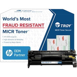 Troy Toner Secure Original MICR Standard Yield Laser Toner Cartridge - Alternative for Troy, HP 89A (CF289A) - Black - 1 Pack