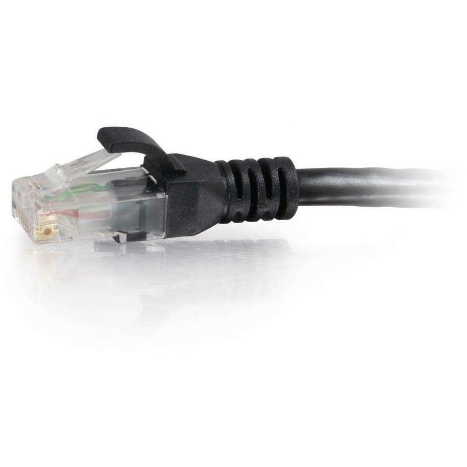C2G 3 ft Cat6 Snagless UTP Unshielded Network Patch Cable (TAA) - Black