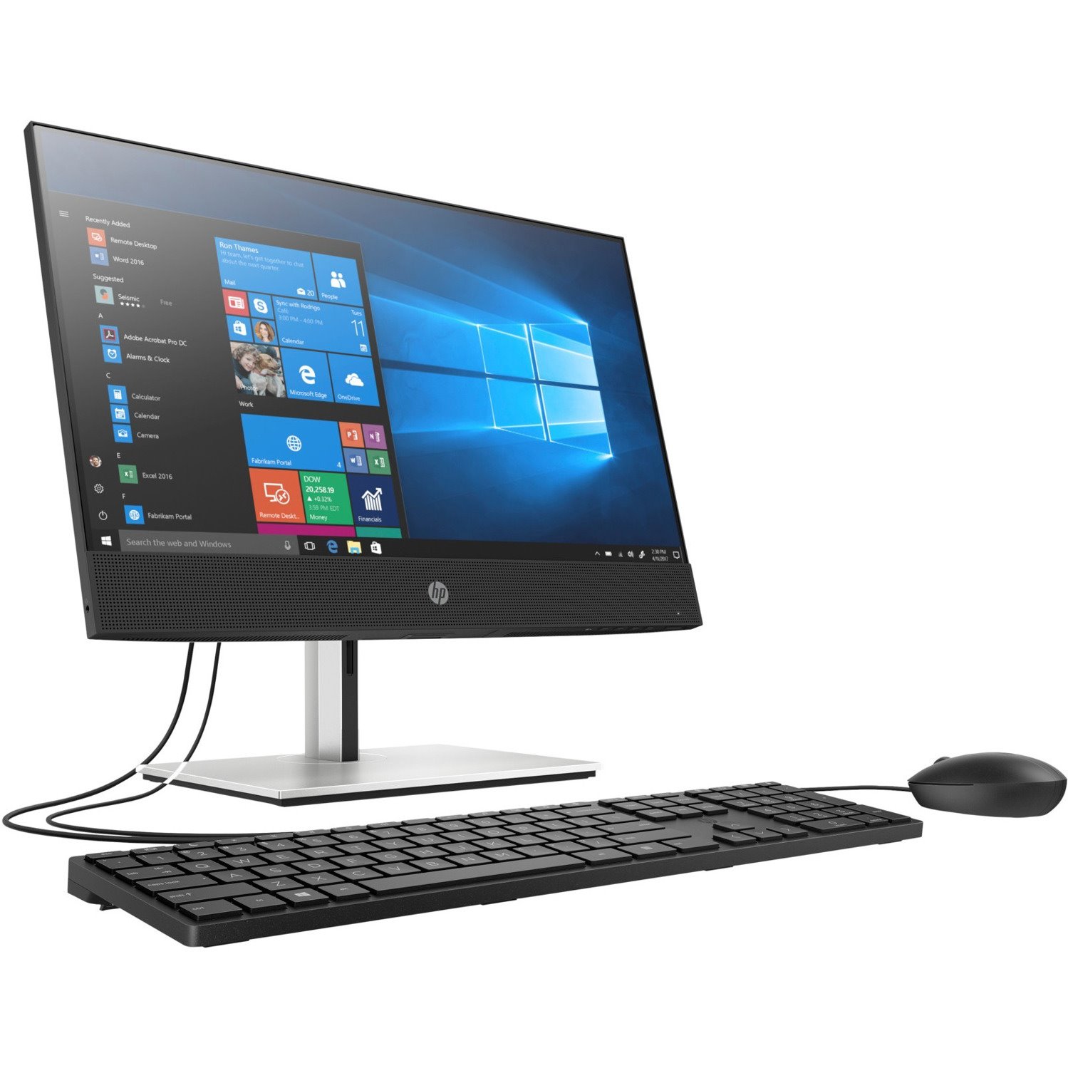 HP Business Desktop ProOne 600 G6 All-in-One Computer - Intel Core i5 10th Gen i5-10500 - 16 GB - 256 GB SSD - 22" Full HD - Desktop