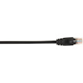 Black Box CAT5e Value Line Patch Cable, Stranded, Black, 25-ft. (7.5-m), 10-Pack