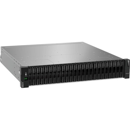 Lenovo ThinkSystem DE2000H 24 x Total Bays DAS/SAN Storage System - 2U Rack-mountable
