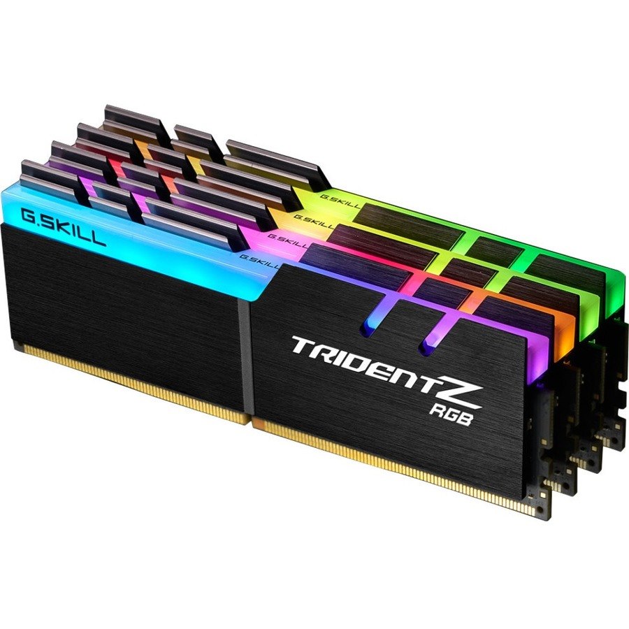 G.SKILL Trident Z RAM Module - 32 GB (4 x 8GB) - DDR4-3200/PC4-25600 DDR4 SDRAM - 3200 MHz - CL16 - 1.35 V