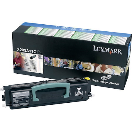 Lexmark X203A11G Original Laser Toner Cartridge - Black Pack