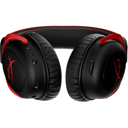 HyperX Cloud II Wireless Over-the-ear, Over-the-head Stereo Gaming Headset - Black, Red
