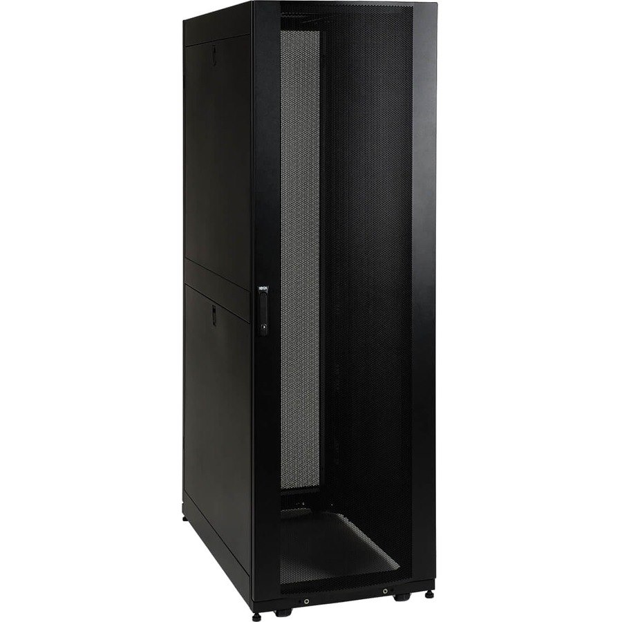 Eaton Tripp Lite Series 45U SmartRack Mid-Depth Rack Enclosure Cabinet with doors & side panels