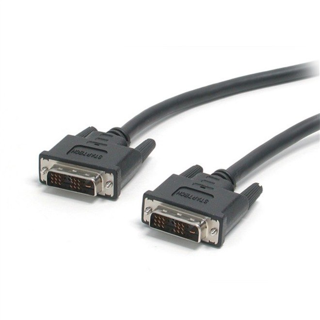 StarTech.com 3.05 m DVI-D Video Cable for Video Device, Desktop Computer, Notebook, Monitor, Projector