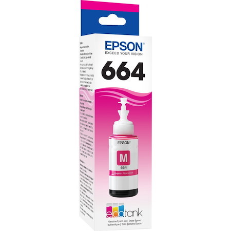 Epson T664, Magenta Ink Bottle