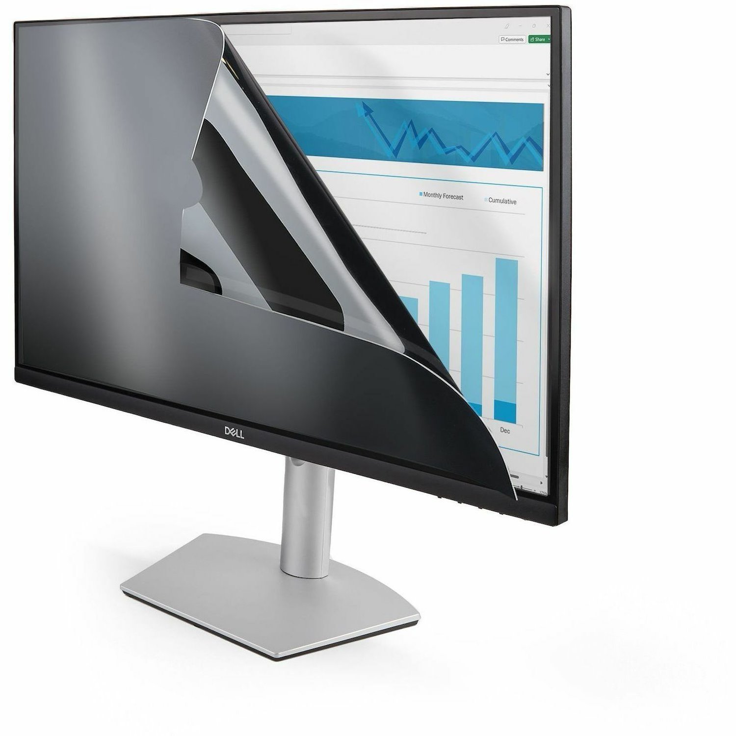 StarTech.com 25-inch 16:9 Computer Monitor Privacy Screen, Anti-Glare Privacy Filter w/Blue Light Reduction, +/- 30&deg; View Security Shield