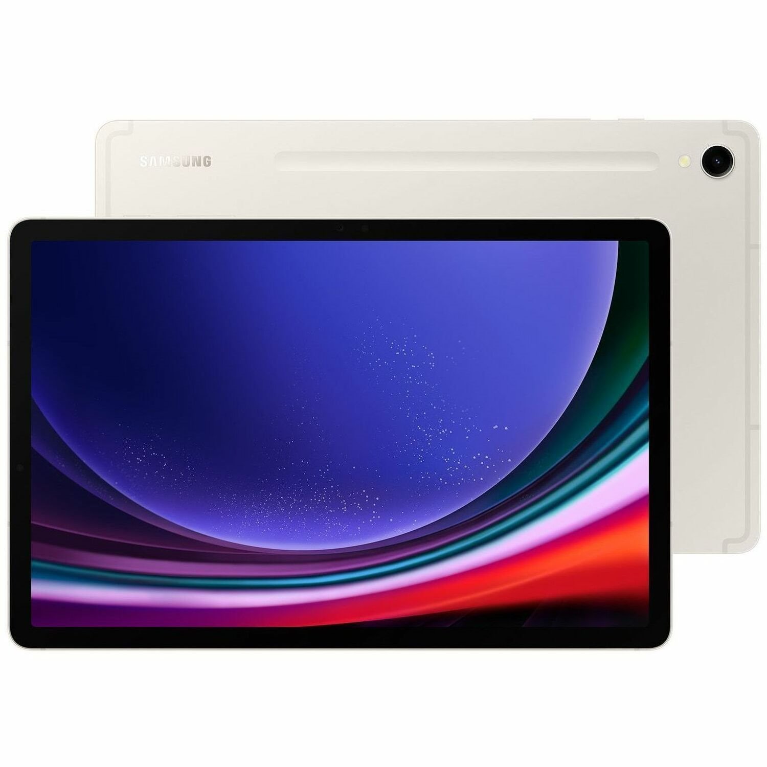 Samsung Galaxy Tab S9 SM-X710 Tablet - 11" WQXGA - Qualcomm SM8550-AC Octa-core - 8 GB - 128 GB SSD - Android 13 - Beige