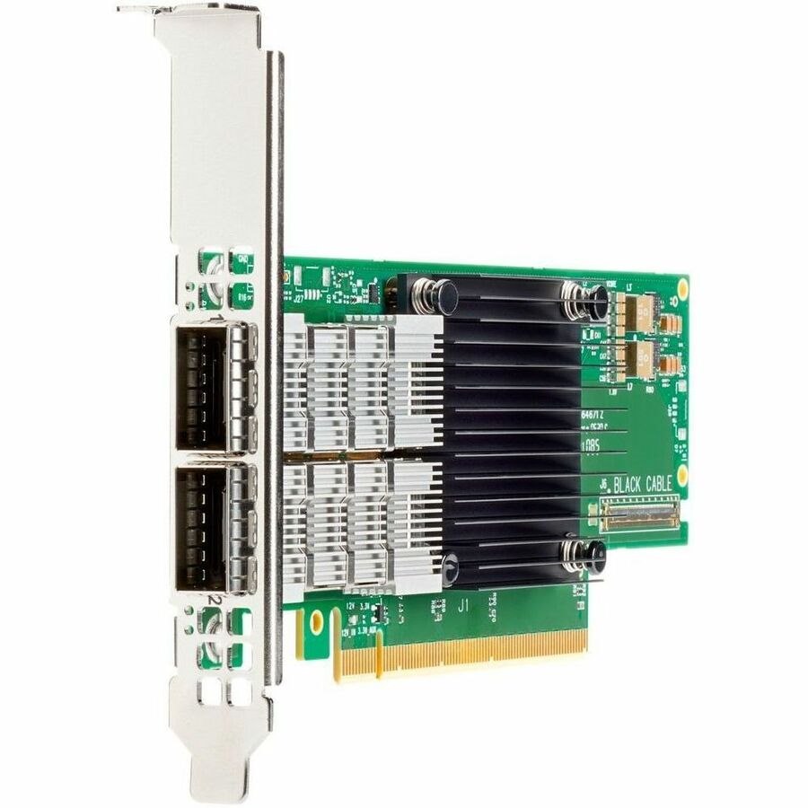 HPE 200Gigabit Ethernet Card for Server - QSFP56 - Standup