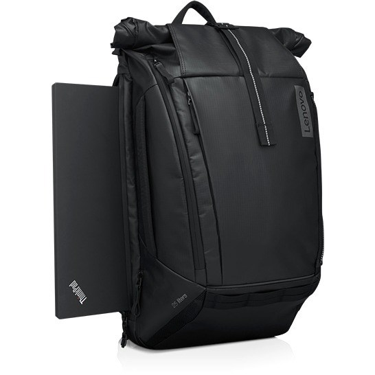 Lenovo Commuter Carrying Case (Backpack) for 39.6 cm (15.6") Notebook - Black