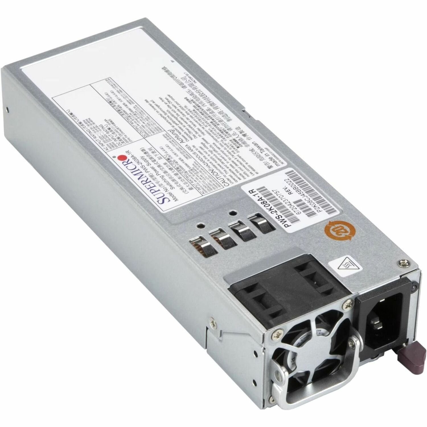 Supermicro 1U 2000W Redundant Power Supply (PWS-2K08A-1R)