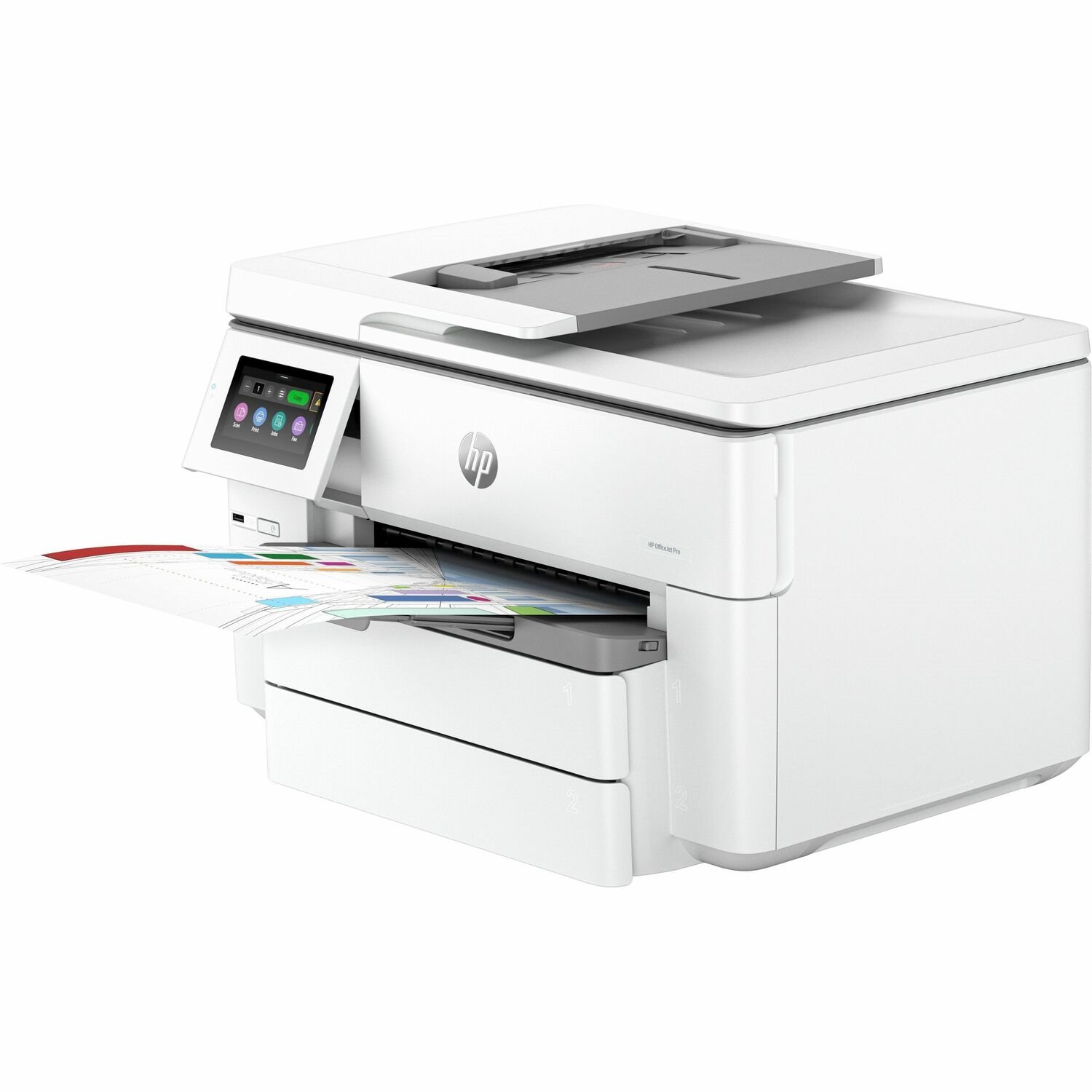 HP Officejet Pro 9730e Wired & Wireless Inkjet Multifunction Printer - Colour - Cement
