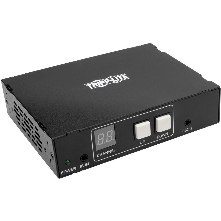 Tripp Lite by Eaton Component Video + Audio over IP Extender/Receiver, Cat5e/6, Serial and IR Control, 1080i, 328 ft. (100 m), TAA