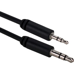 QVS 6ft 3.5mm Male To 2.5mm Male Headphone Audio Conversion Cable
