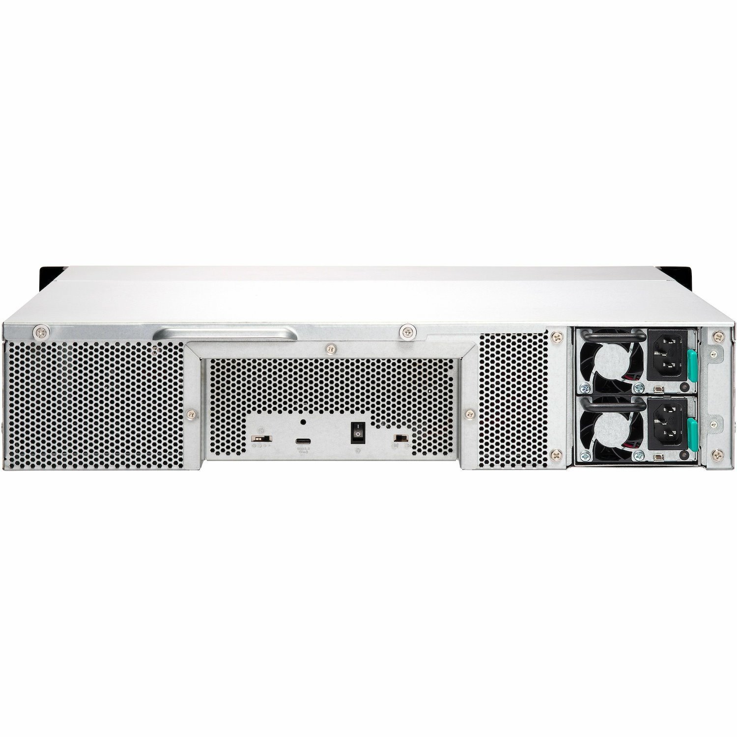 QNAP TL-R1200C-RP Drive Enclosure SATA/600 - USB 3.2 (Gen 2) Type C Host Interface - 2U Rack-mountable