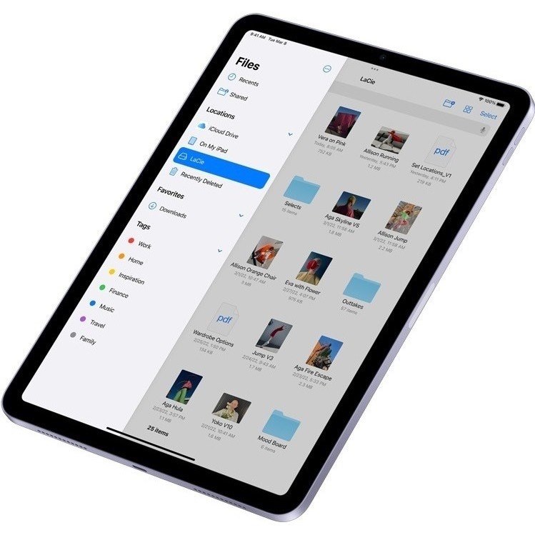 Apple iPad Air (5th Generation) Tablet - 27.7 cm (10.9") - Apple M1 Octa-core - 8 GB - 64 GB Storage - iPadOS 15 - Purple