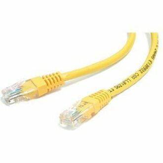 StarTech.com 1 ft Yellow Molded Cat5e UTP Patch Cable