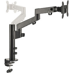SIIG Single Pole Arm Multi-Angle Replaceable Articulating Monitor Desk Mount - 14" to 30"