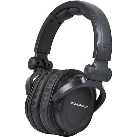 Monoprice Premium Hi-Fi DJ Style Over-the-Ear Pro Headphone