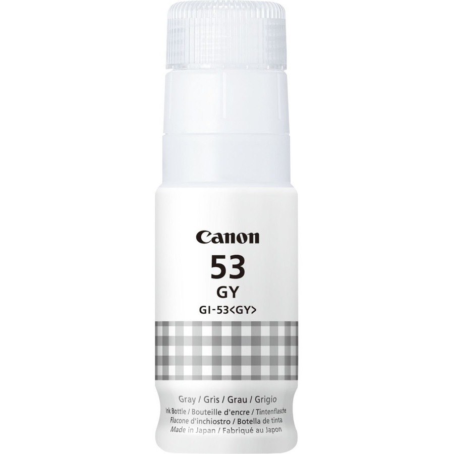 Canon GI-53GY Refill Ink Bottle - Grey - Inkjet