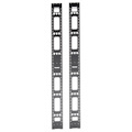 Tripp Lite by Eaton SRVRTBAR48 Cable Organizer - Black - 2 Pack