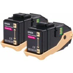 Epson Original Laser Toner Cartridge - Magenta - 2 / Pack