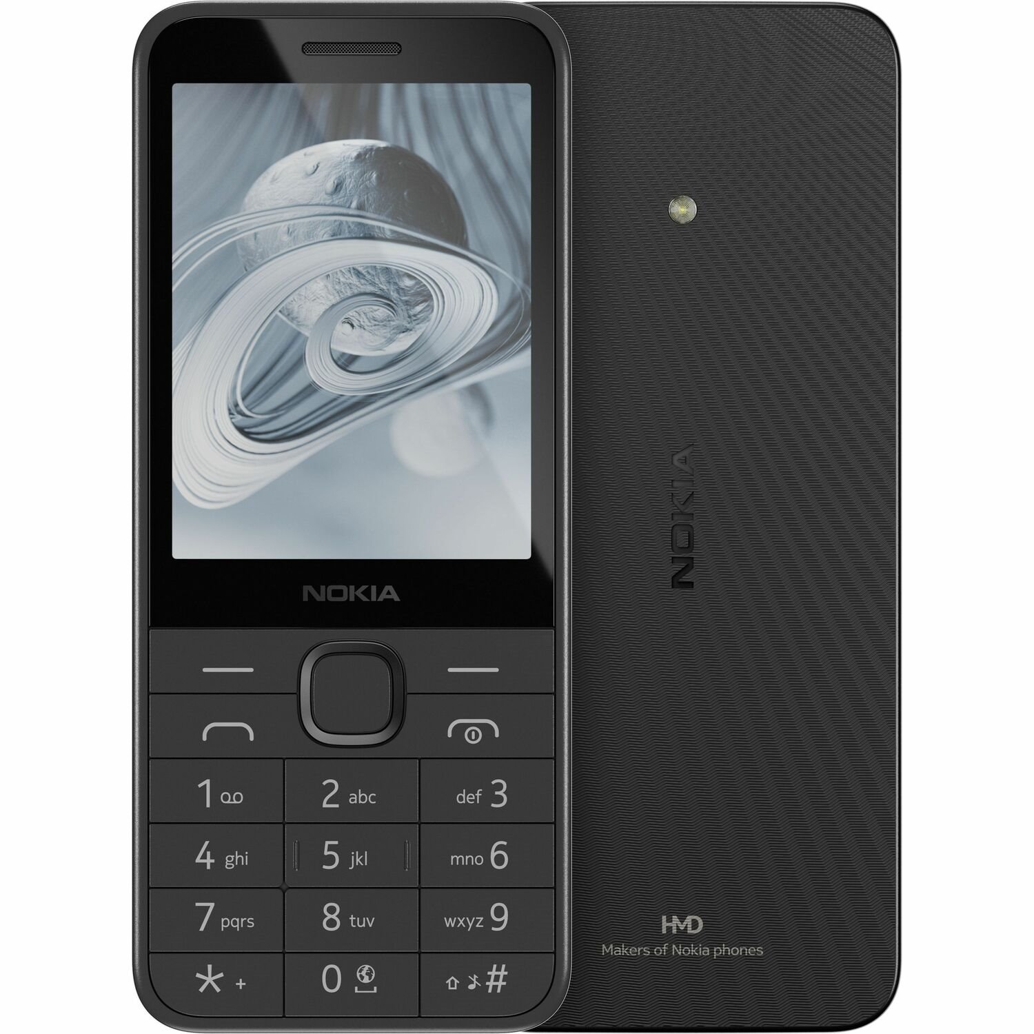 Nokia 215 4G (2024) 128 MB Feature Phone - 2.8" TFT LCD QVGA 240 x 320 - Cortex A71 GHz - 64 MB RAM - 4G - Black