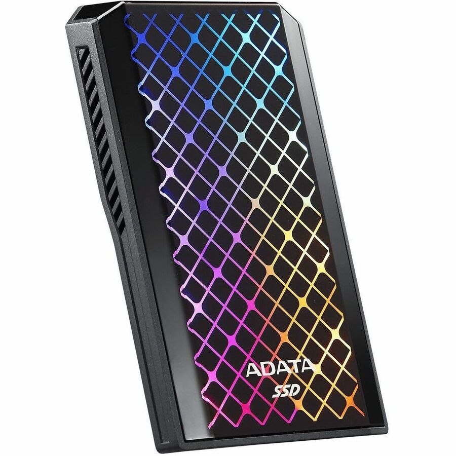 Adata SE900G 512 GB Portable Solid State Drive - External - Black