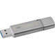 Kingston DataTraveler Locker+ G3 DTLPG3 16 GB USB 3.0 Flash Drive - Silver