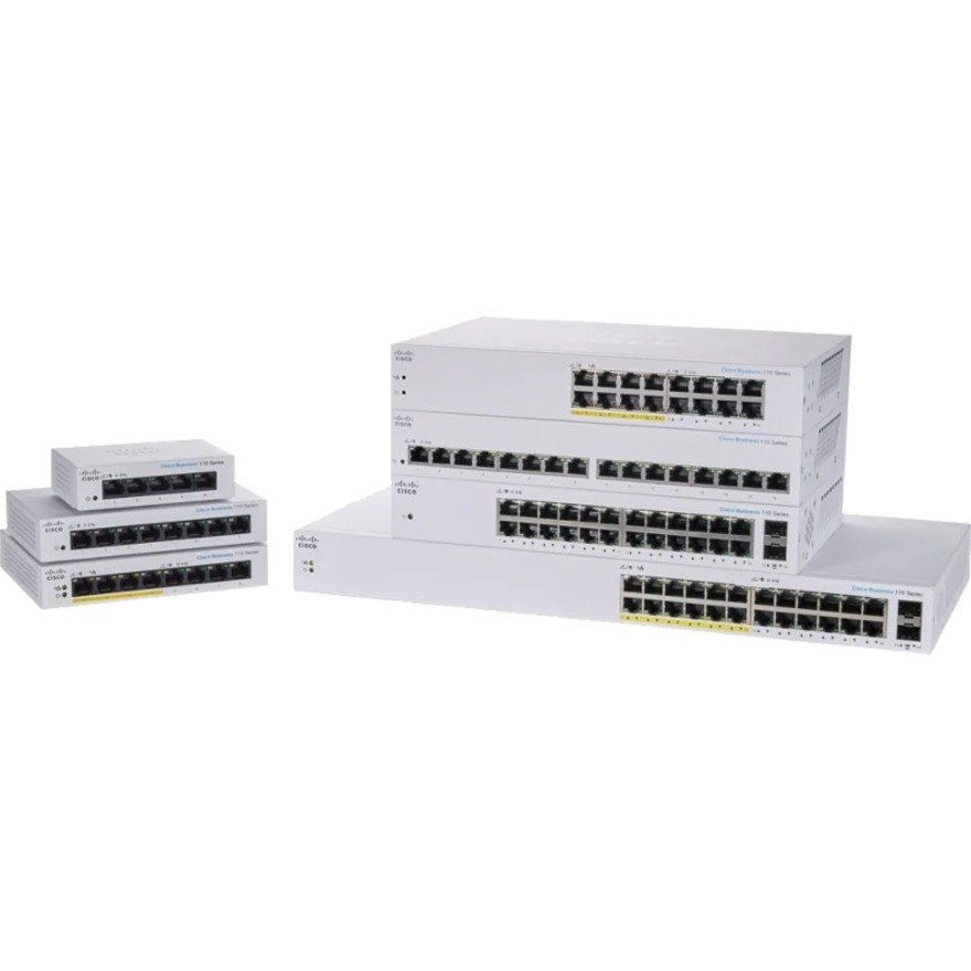 Cisco Business CBS110-8PP-D Ethernet Switch