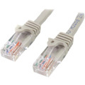 StarTech.com 10m Gray Cat5e Patch Cable with Snagless RJ45 Connectors - Long Ethernet Cable - 10 m Cat 5e UTP Cable