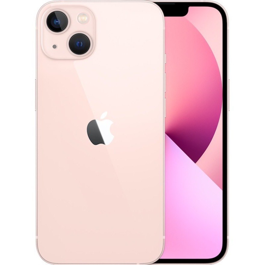 Apple Apple iPhone 13 128 GB Smartphone - 6.1" OLED 2532 x 1170 - Hexa-core (AvalancheDual-core (2 Core) 3.23 GHz + Blizzard Quad-core (4 Core) 1.82 GHz - 4 GB RAM - iOS 15 - 5G - Pink