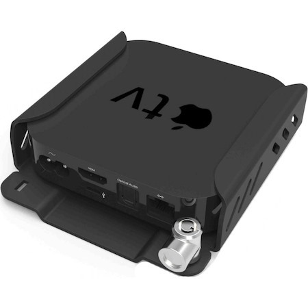 Apple TV Security Mount (4th, 4k 1-2nd Gen) (2018-2021) Black