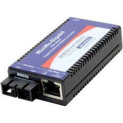 B+B SmartWorx 10/100/1000Mbps Miniature Media Converter