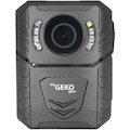 myGEKOgear by Adesso Aegis 100 1296p Super HD Body Cam with GPS Logging, Infrared Night Vision,Password Protected System,IP65 Water Resistance, Drop Protection, 2" LCD Screen, 32GB Storage, Long Battery Life (9 Hours Battery Life)