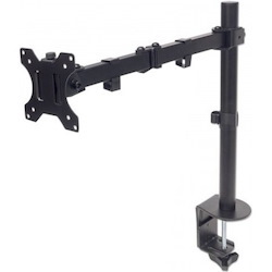 Manhattan 461542 Clamp Mount for LCD Monitor - Black
