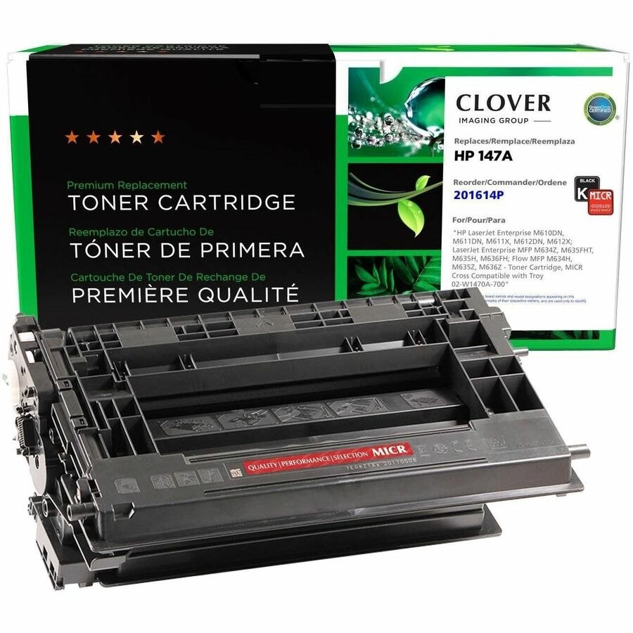 Clover Imaging Remanufactured MICR Toner Cartridge (New Chip) for HP W1470A