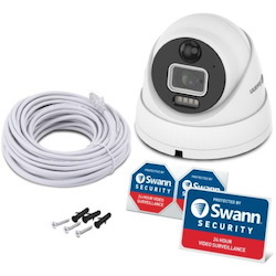 Swann Enforcer NHD-1200D 12 Megapixel Indoor/Outdoor 4K Network Camera - Colour - 1 Pack - Dome