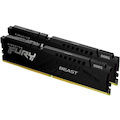 Kingston FURY Beast RAM Module for Motherboard - 32 GB (2 x 16GB) - DDR5-4800/PC5-38400 DDR5 SDRAM - 4800 MHz - CL38 - 1.10 V